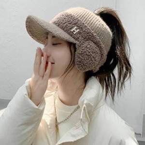 JY111501 스타일 좋은 융기모 귀마개 모자